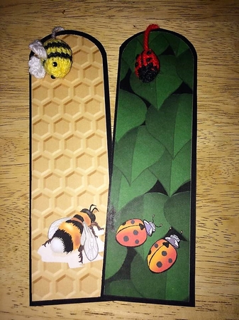 Insect Bookmarks by Debby Bloor