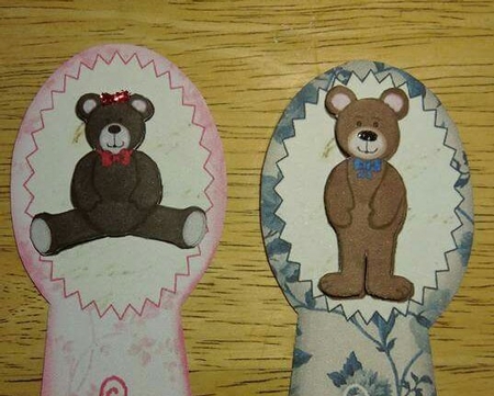 Teddybear Bookmarks by Debby Bloor