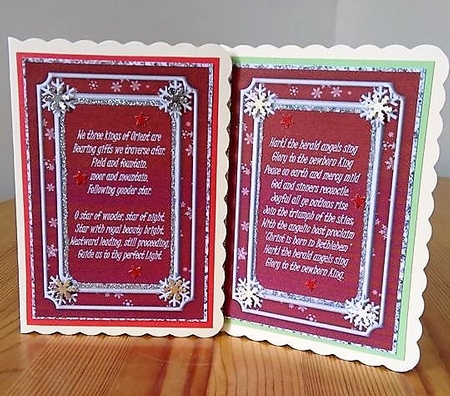 Christmas Carol Toppers by Debby Bloor