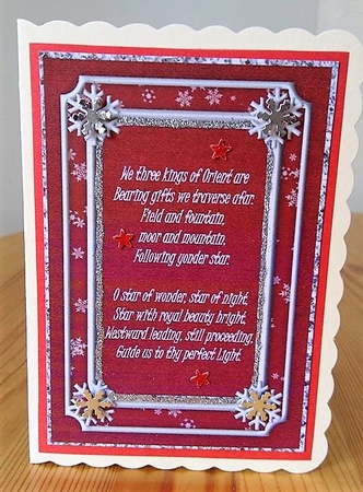 Christmas Carol Toppers by Debby Bloor
