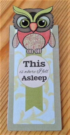 Muted Tones Owls Magnetic Bookmarks by Debby Bloor