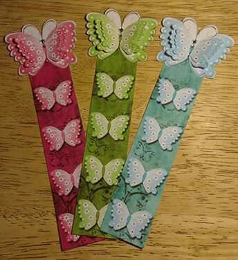 Joyful Butterflies Bookmarks by Debby Bloor