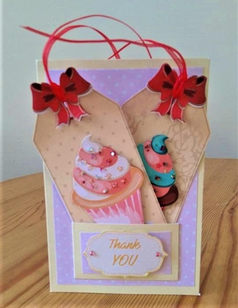 Cupcake Tag Toppers by Debby Bloor