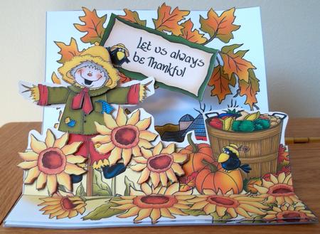 Smiling Scarecrow 2 Easel Kit by Debi Larson
