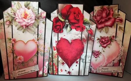 8 A4 Art Deco Hearts & Flowers Bumper Kit by Debi Larson
