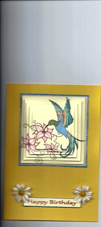Oriental Bird Pyramid by Debi Post