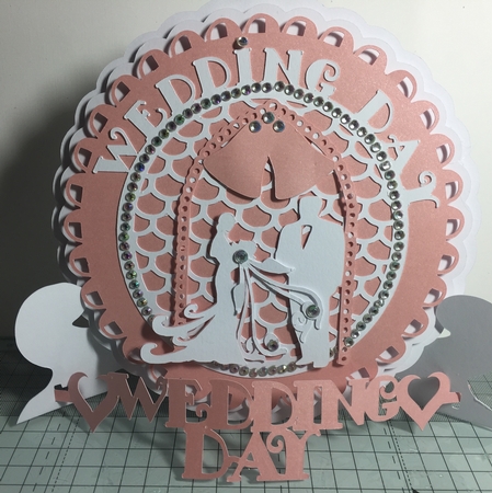 Wedding 1 Platestand & Box by Deborah  Artliff 