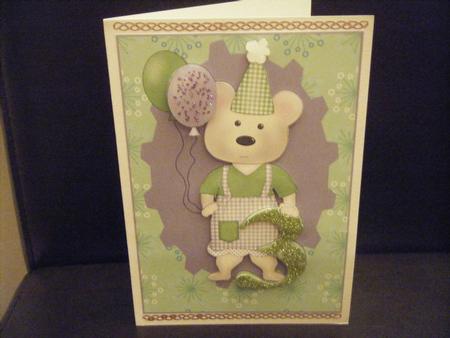 Age 3 Teddy by Deborah Davies