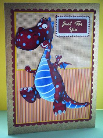 Maroon Dragon by Deborah Davies