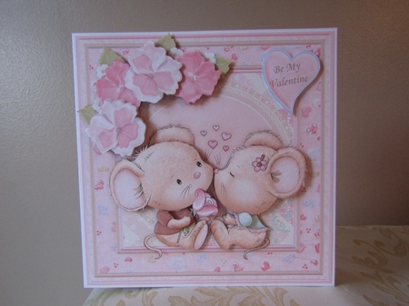 Sweet on You Mice 8x8 Mini Kit & Decoupage by Deborah McLuckie