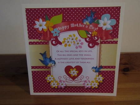 Greatest Love of All Mother's Day Card Front by Deborah McLuckie