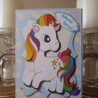My Little Rainbow Pony  by Deborah McLuckie
