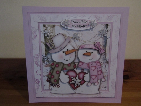 Snow in Love Mini Kit by Deborah McLuckie
