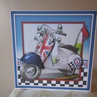 Mod Squad Scooter Four Sheet Mini Kit by Deborah McLuckie