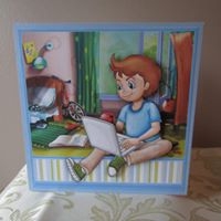 Your Birthday Starts When You Room is Tidy Boys Mini Kit by Deborah McLuckie