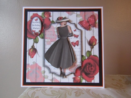 The Red Rose Garden by Deborah McLuckie