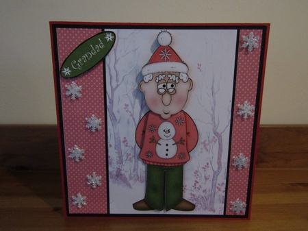 Christmas Ernie Mini Kit by Deborah McLuckie