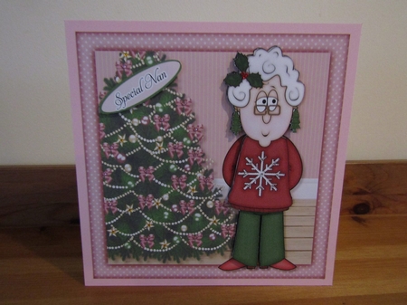 Christmas Molly Mini Kit by Deborah McLuckie