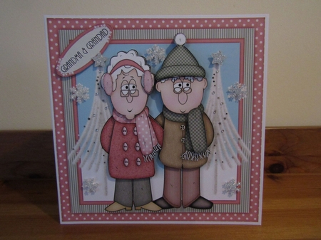 Winter Molly & Ernie Mini Kit by Deborah McLuckie