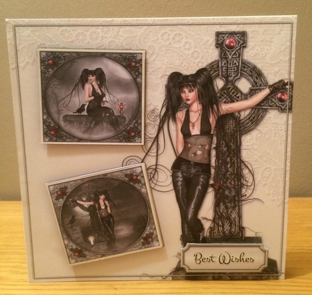 Gothic Dream 8x8 Pyramage Mini Kit by Deborah McLuckie
