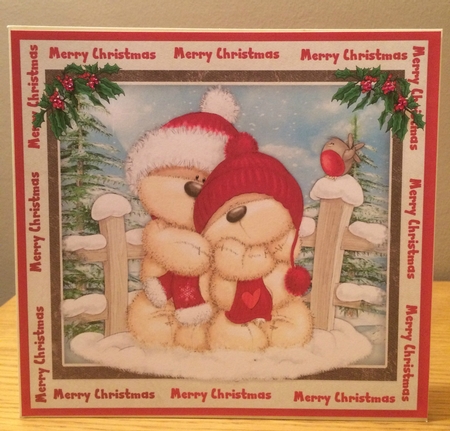 Teddys Cuddle in the Snow  by Deborah McLuckie