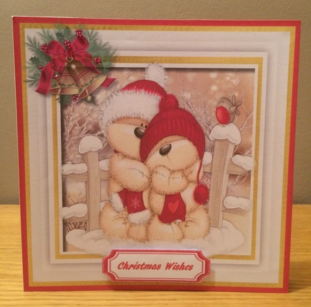 Cuddles in the Snow  by Deborah McLuckie