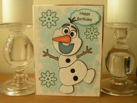 Olaf the Snowman by Deborah McLuckie