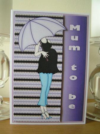 Mum to Be /birthday by Deborah McLuckie