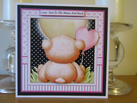 Love You to the Moon & Back Decoupage Mini Kit by Deborah McLuckie