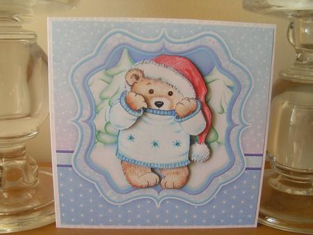'tis the Season for Christmas Sweaters Male Christmas Card by Deborah McLuckie
