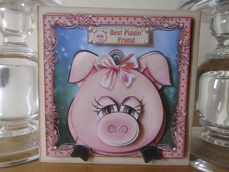 Piggin' Pig by Deborah McLuckie