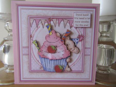 Stand Back We Need a Lot More Candles for This One Mini Kit by Deborah McLuckie