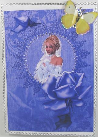 Blue Rose Beauty by Debbie Porter