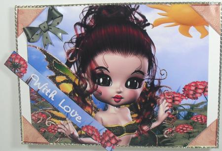 Sunshine Fairy Topper Sheet by Debbie Porter