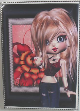 Teresa A4 Card Front 2 by Debbie Porter