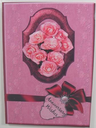 Pink Rose Bouquet Step by Step by Debbie Porter