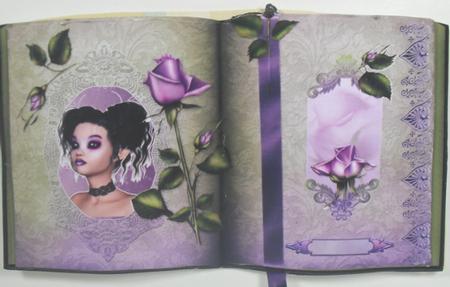 A4 Book of Rose by Debbie Porter