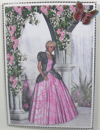 A4 Under the Flower Arch by Debbie Porter