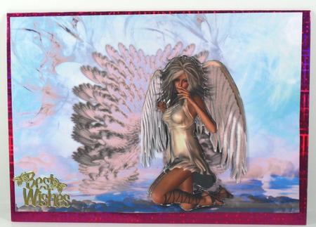 Angel Looking Down on the World by Debbie Porter