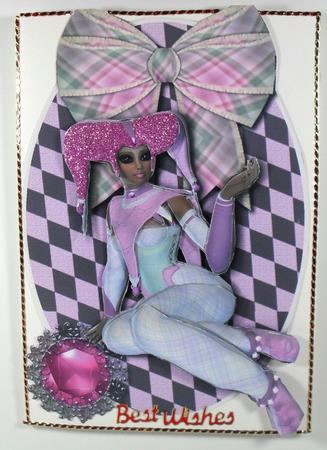 Surely You Jest A4 Card by Debbie Porter