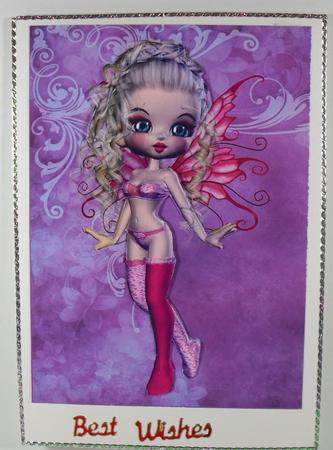 A4 Flirtatious Fairy by Debbie Porter