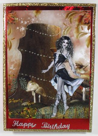 Fairy of the Forest A4 by Debbie Porter