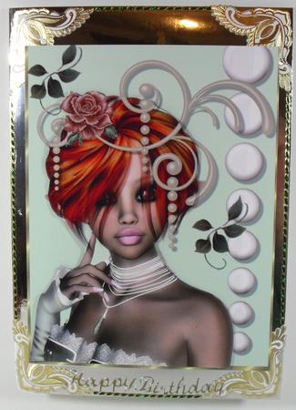 World of Fantasy A4 Card by Debbie Porter