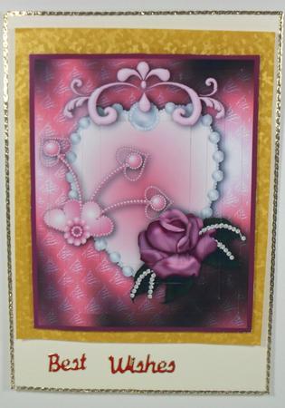 Heart & Rose by Debbie Porter
