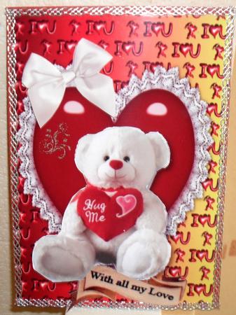 With All My Love, Cuddly Bear by Debbie Porter