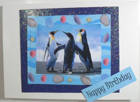 Happy Penquins Together by Debbie Porter