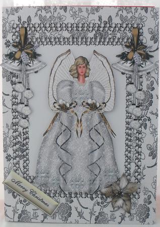 Christmas Angel in White by Debbie Porter