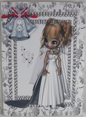 Sweet Little Princess A4 Topper by Debbie Porter