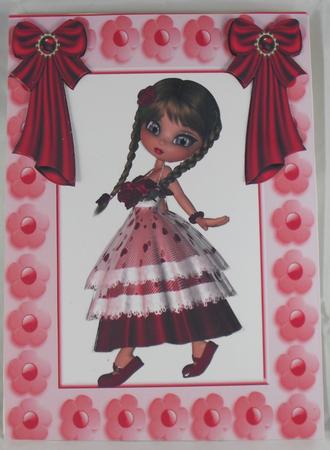 Sweet Rosie A4 Topper by Debbie Porter
