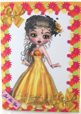 Little Ray of Sunshine A4 Topper by Debbie Porter